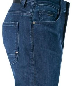 BOSS Jeans Delaware 50458351/409 Slim Fit, Baumwoll-Stretch, Dunkelblau -Jeansniedrigerpreis 379016 norm3