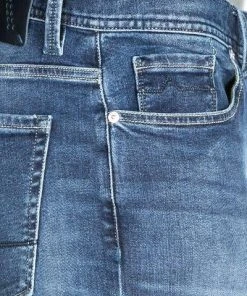 Alberto Regular Fit Pipe-DS Refibra 36271479/845 Jeans Pipe, Baumwolle T400® 11oz, Blau -Jeansniedrigerpreis 379095 norm5