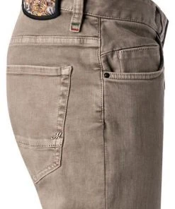 Mason's Jeans 35T1J3840SOLD/ME55S39/274 Slim Fit, Baumwoll-Stretch, Taupe -Jeansniedrigerpreis 379601 norm3