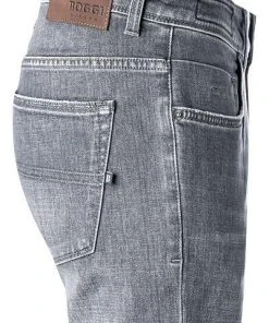 BOGGI MILANO Jeans BO21A0560/01 Baumwolle T400®, Grau -Jeansniedrigerpreis 380025 norm3