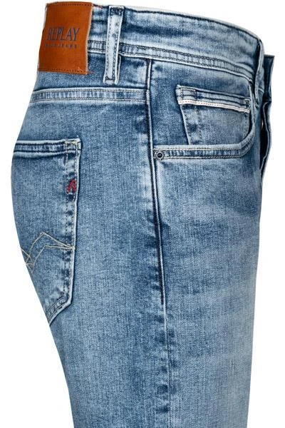 Replay Jeans Grover MA972.000.573 812/010 Bio Baumwoll-Stretch 10,5oz, Blau, Hellblau 4 Replay Jeans Grover MA972.000.573 812/010 Bio Baumwoll-Stretch 10,5oz, Blau, Hellblau – Bild 4