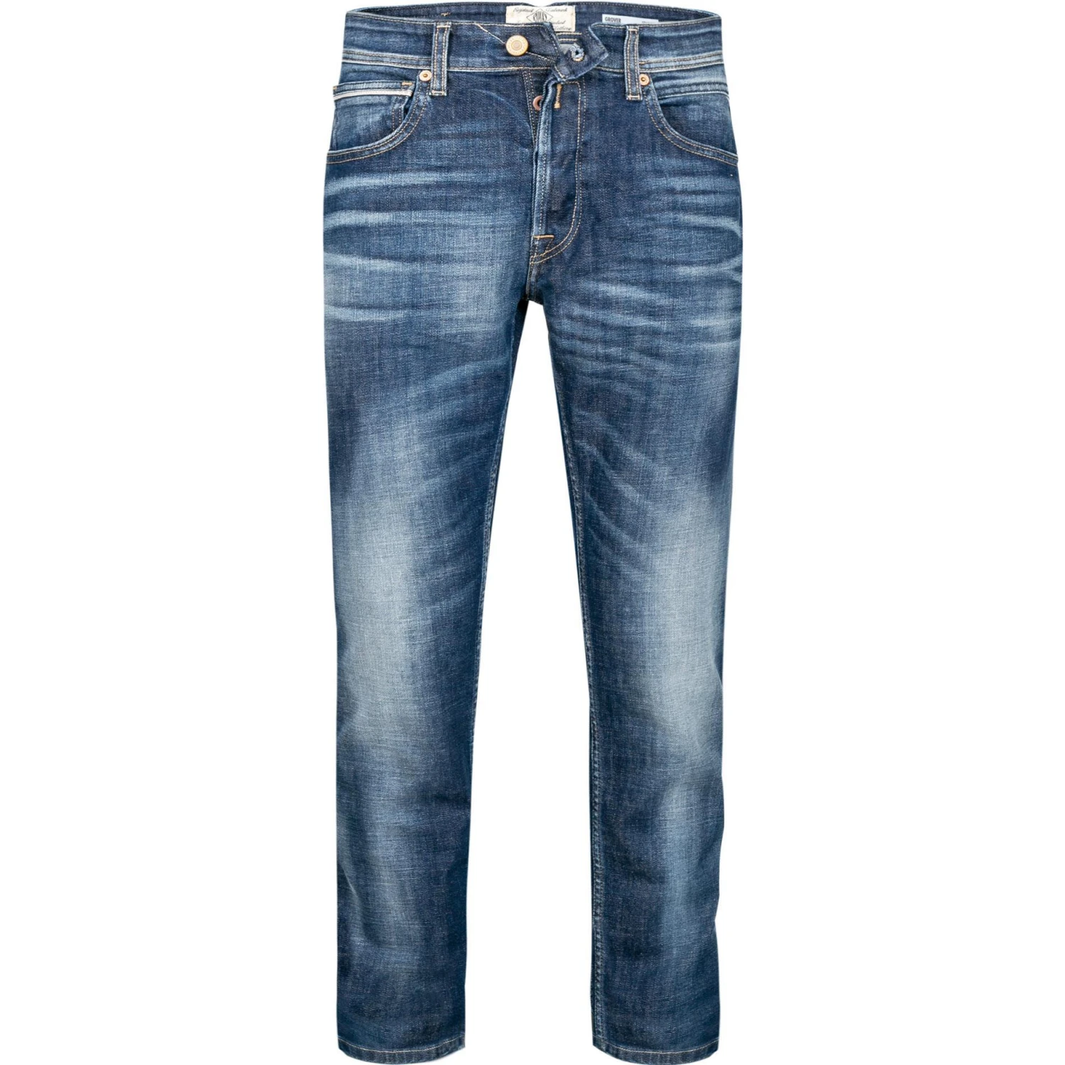 Replay Jeans Grover MA972F.000.503 942/009 Bio Baumwoll-Stretch 11oz, Blau, Mittelblau 1 Replay Jeans Grover MA972F.000.503 942/009 Bio Baumwoll-Stretch 11oz, Blau, Mittelblau