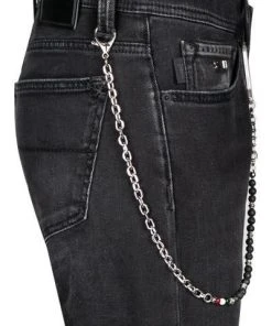 tramarossa 21UB51980/19-80/D394/BLACKBLACKUSED Jeans, Slim Fit, Baumwoll-Stretch, Black used 8 tramarossa 21UB51980/19-80/D394/BLACKBLACKUSED Jeans, Slim Fit, Baumwoll-Stretch, Black used -Jeansniedrigerpreis 380360 norm3