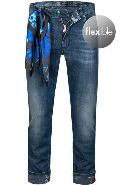 Mason's Jeans 35T1J3840LJ1/DE11S37/006 Slim Fit, Baumwolle T400®, Jeansblau 2 Mason's Jeans 35T1J3840LJ1/DE11S37/006 Slim Fit, Baumwolle T400®, Jeansblau – Bild 2