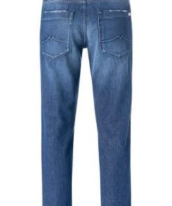 MUSTANG Jeans 1011992/5000/883 Jeans Michigan Straight, Regular Fit, Baumwolle 12,5oz, Blau 7 MUSTANG Jeans 1011992/5000/883 Jeans Michigan Straight, Regular Fit, Baumwolle 12,5oz, Blau -Jeansniedrigerpreis 381385 norm2
