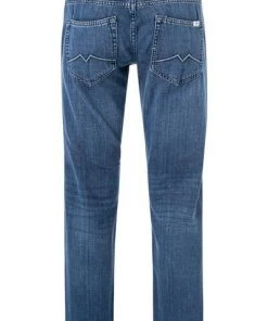 MUSTANG Jeans 1011657/5000/544 Jeans Oregon, Straight Fit, Baumwoll-Stretch 10,25oz, Blau 7 MUSTANG Jeans 1011657/5000/544 Jeans Oregon, Straight Fit, Baumwoll-Stretch 10,25oz, Blau -Jeansniedrigerpreis 381491 norm2