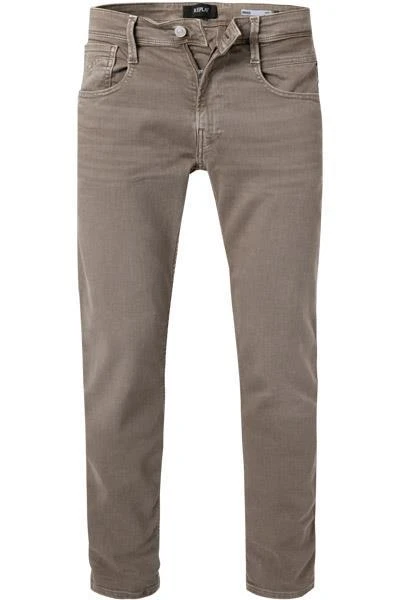 Replay Jeans Anbass M914Y.000.8005365/569 Slim Fit, Baumwoll-Stretch 9,5oz, Nussbraun 2 Replay Jeans Anbass M914Y.000.8005365/569 Slim Fit, Baumwoll-Stretch 9,5oz, Nussbraun – Bild 2