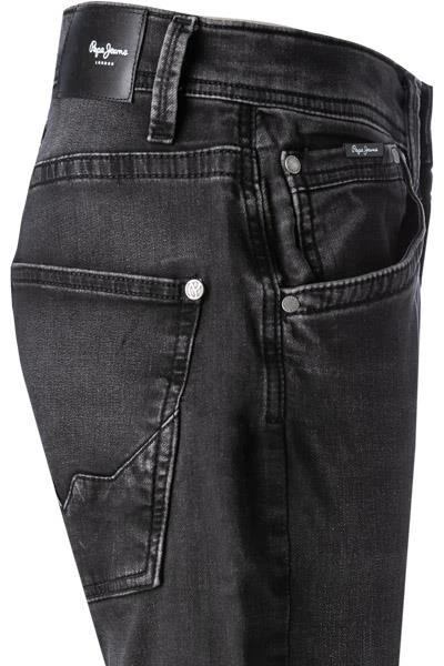 Pepe Jeans Track PM206328WR8/000 Regular Fit, Baumwoll-Stretch, Schwarz 4 Pepe Jeans Track PM206328WR8/000 Regular Fit, Baumwoll-Stretch, Schwarz – Bild 4