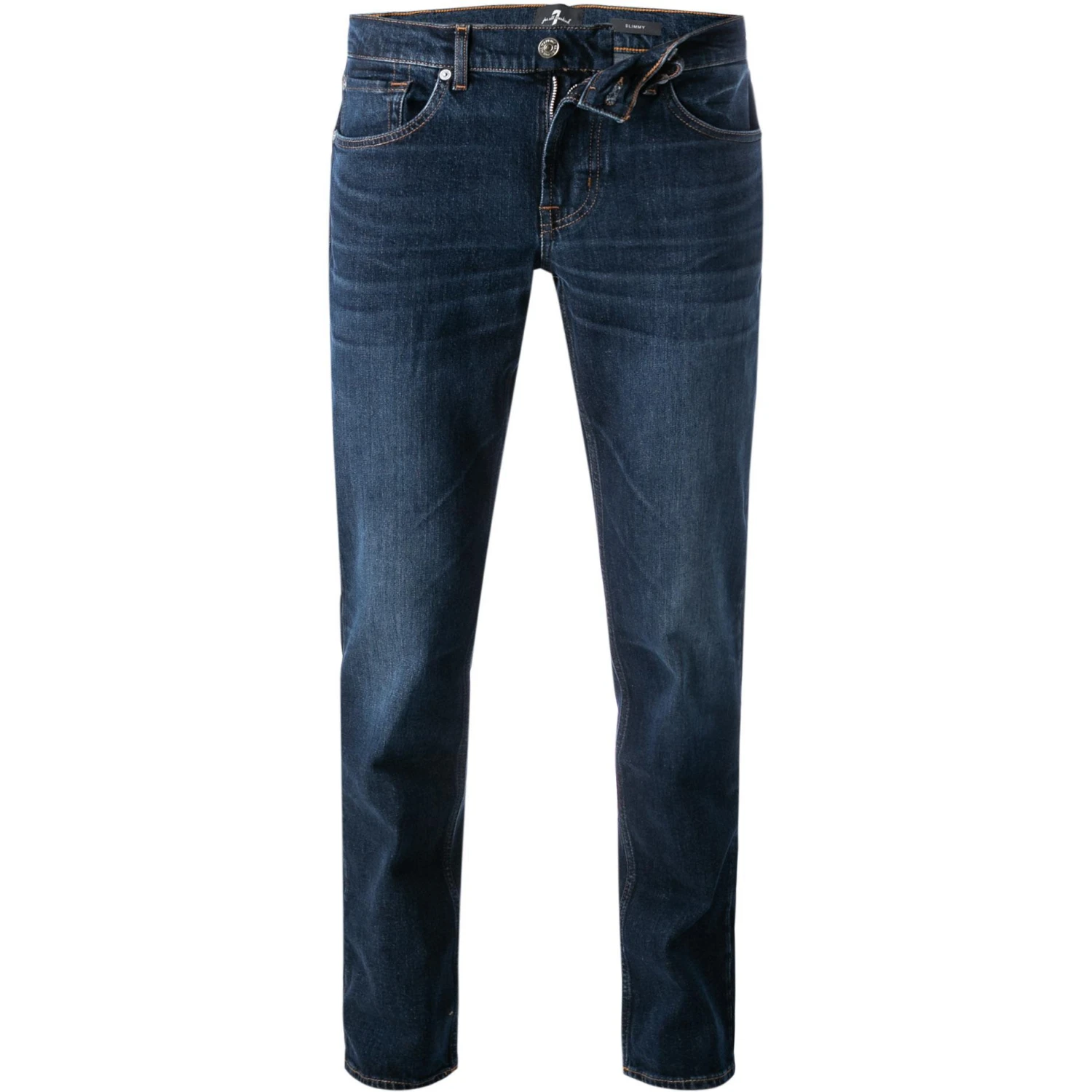7 for all mankind Jeans Slimmy darkblue JSMSL390HB Baumwoll-Stretch, Dunkelblau 1 7 for all mankind Jeans Slimmy darkblue JSMSL390HB Baumwoll-Stretch, Dunkelblau