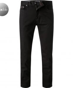 Tommy Hilfiger Jeans MW0MW21861/1B3 Slim Fit, Baumwoll-Stretch, Schwarz