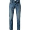 TOMMY JEANS Jeans DM0DM11965/1A5 Straight Fit, Baumwoll-Stretch, Mittelblau, Blau