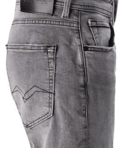Replay Jeans Grover MA972.000.573BQ01/096 Straight Fit, Baumwoll-Stretch, Grau -Jeansniedrigerpreis 384155 norm3