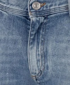 Alberto Slim Fit Slim Organic Denim 70571381/810 Jeans, Bio Baumwoll-Stretch, Hellblau -Jeansniedrigerpreis 384530 norm4