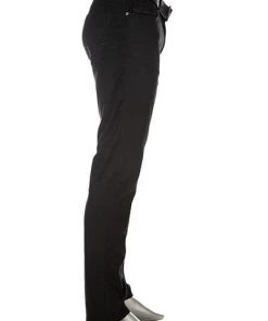 Alberto Regular Fit Pipe PBJ DS 68671965/999 Jeans Pipe, Baumwolle T400, Kohlschwarz -Jeansniedrigerpreis 384556 norm2