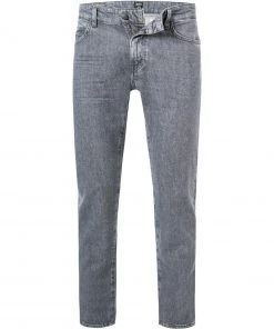Jeansniedrigerpreis 28 BOSS Jeans Keith 50467391/033 Tapered Fit, Baumwoll-Stretch, Mittelgrau